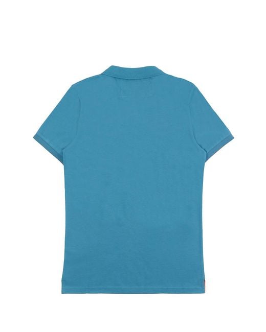 Iceberg Blue Logo Polo Shirt for men