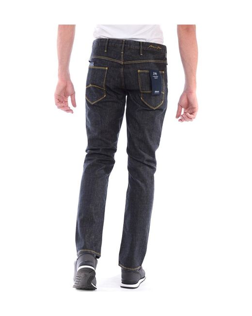 Armani Jeans Gray Logo Jeans for men