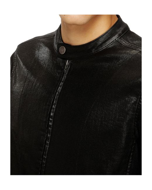 DIESEL Black D-Glory Jacket for men