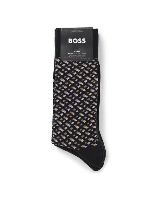 Boss Black Set Of Crew Socks for men
