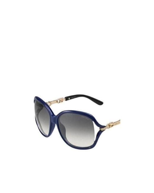 Jimmy Choo White Logo Sunglasses
