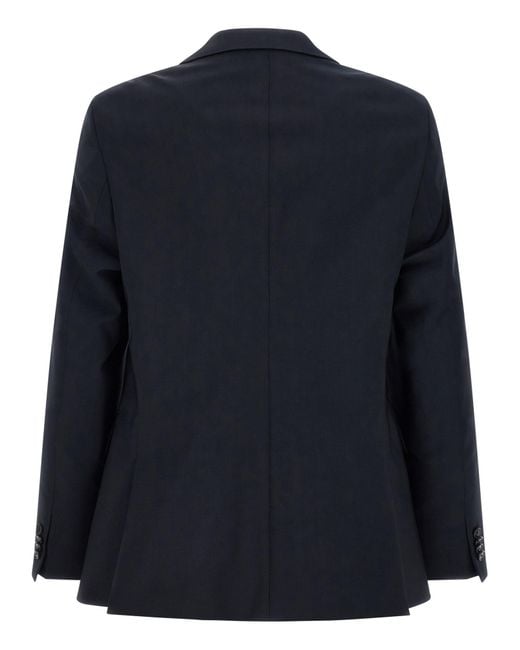 Boss Blue Two-Piece Set: Long-Sleeved Blazer And Trousers for men