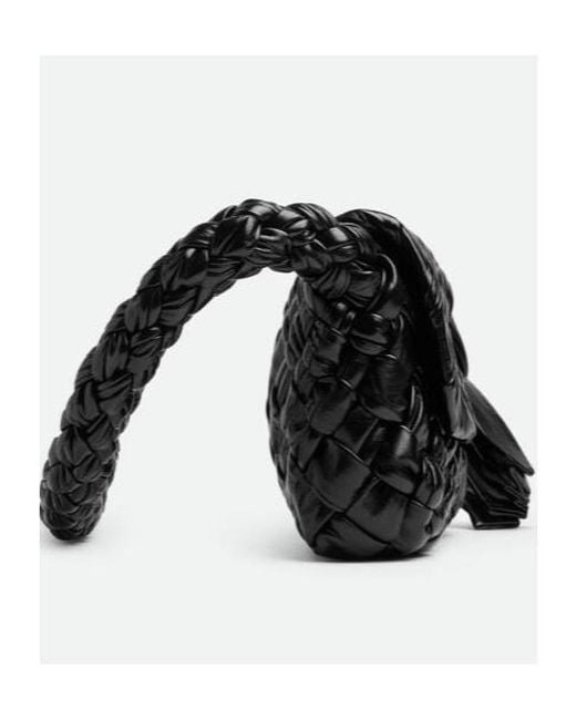 Bottega Veneta Black Kalimero Citta Shoulder Bag