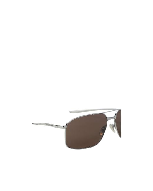 Balenciaga Multicolor Eyewear Rectangle Frame Sunglasses for men