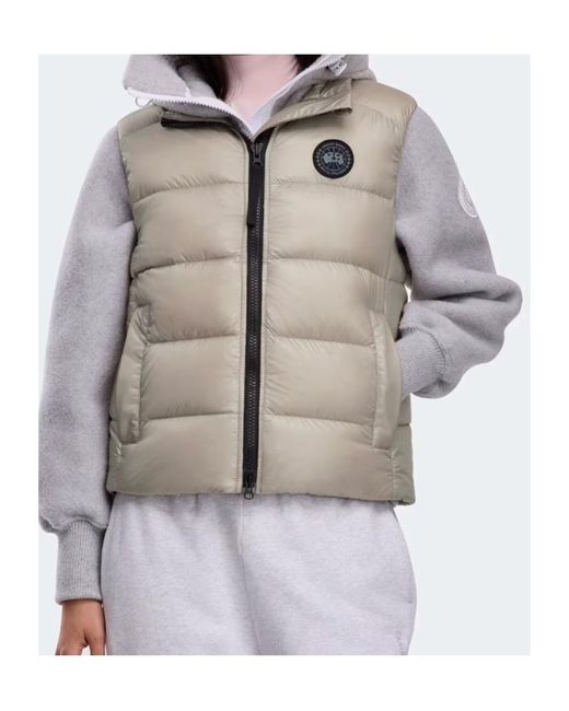 Canada Goose Gray Cypress Vest Label