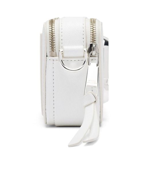 Marc Jacobs White The Utility Snapshot Crossbody Bag