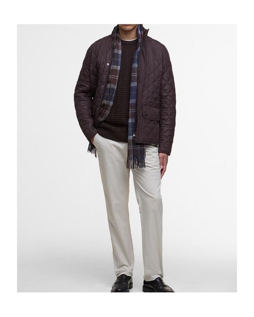 Barbour Brown Lowerdale Quilted Jacket for men