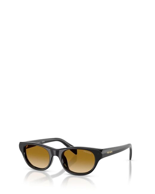 Prada Multicolor Eyewear Oval Frame Sunglasses for men