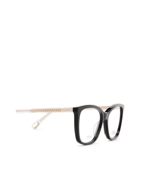 Chloé White Chloé Eyewear Cat-Eye Glasses