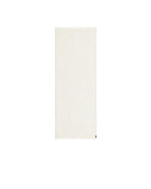 Loewe White Scarf