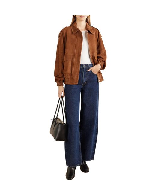 Arma Brown Halti Suede Jacket