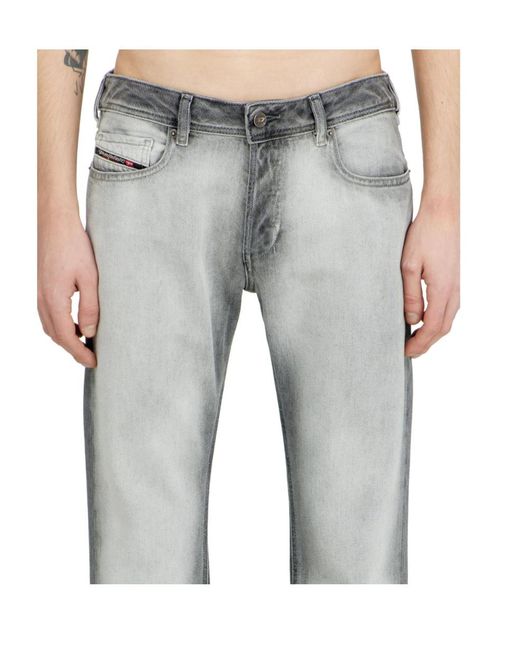 DIESEL Gray 2007 Zatiny Bootcut Jeans for men