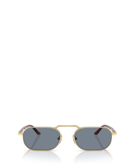Persol White Rectangular Frame Sunglasses for men