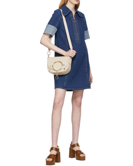 See By Chloé Natural See By Chloé Mara Strapped Shoulder Bag