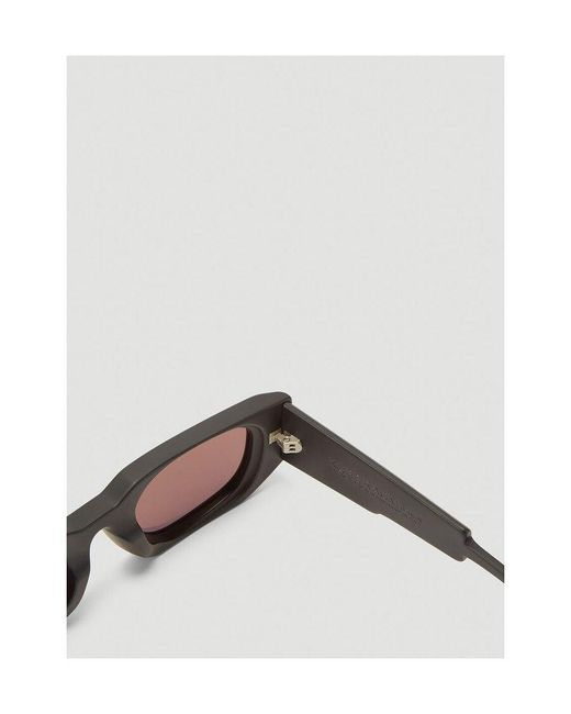 Kuboraum Gray Square-Frame Sunglasses