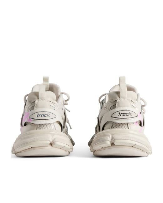 Balenciaga Pink Track Signature Sneaker