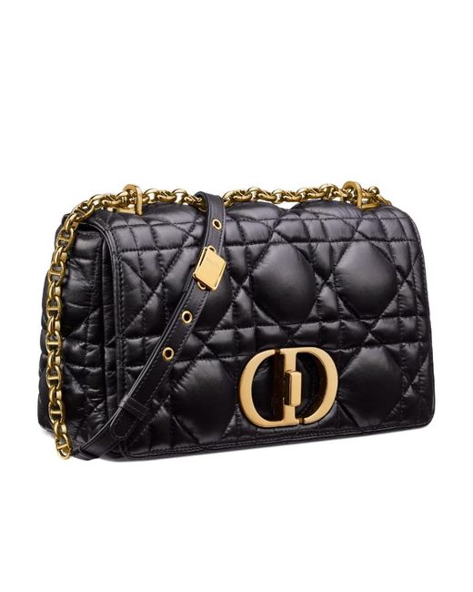 Dior Black Medium Caro Bag