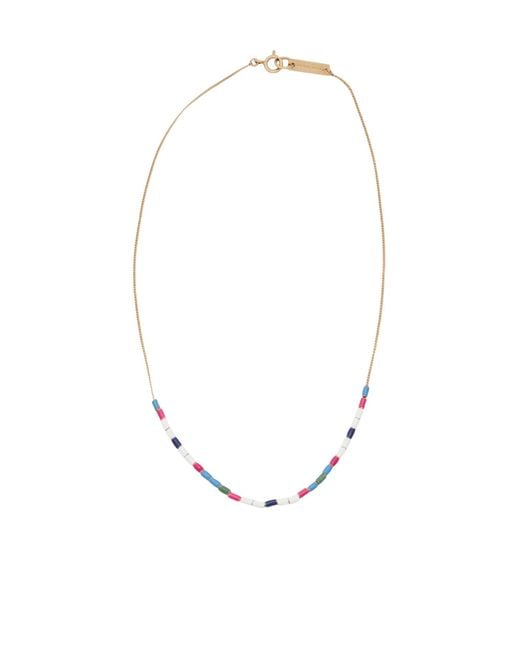 Isabel Marant White Metal Necklaces