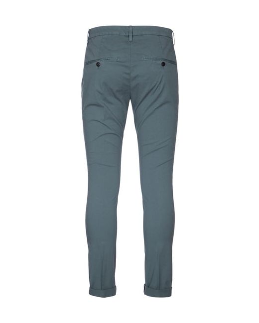 Dondup Blue Gaubert Slim Fit Pants for men