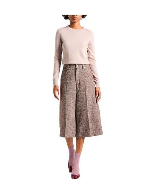 Brunello Cucinelli Pink Solidcolor Lightweight Cashmere Sweater