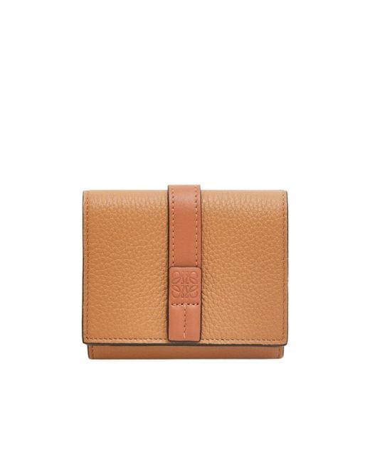 Loewe White Trifold Wallet