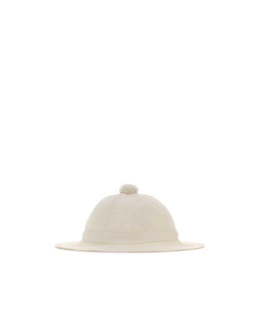 Bode Blue Paneled Grandfather Hat for men