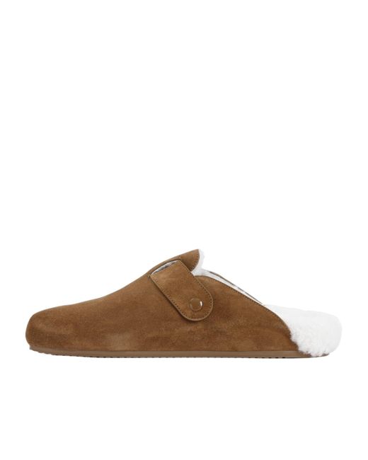 Balenciaga Brown Sunday Slip-On Mules for men