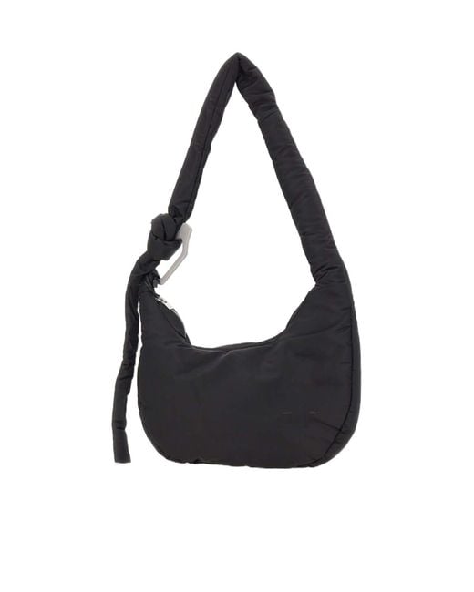 HELIOT EMIL Black Structured Shoulder Bag