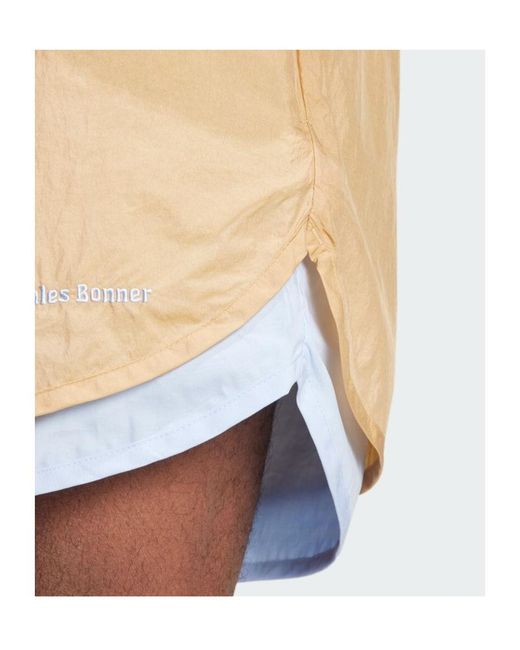 Adidas by Wales Bonner Natural Adidas Originals X Wales Bonner Layered Shorts for men