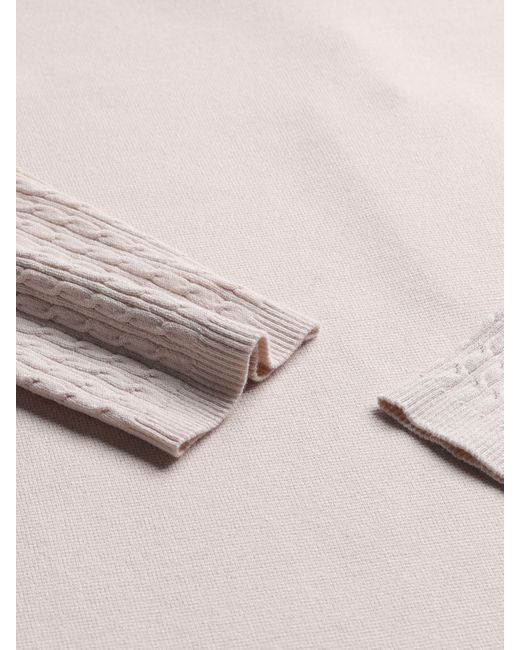 Max Mara Natural Long-Sleeved Sweater