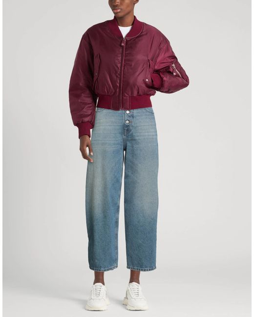 MM6 by Maison Margiela Blue Straight-Leg Jeans