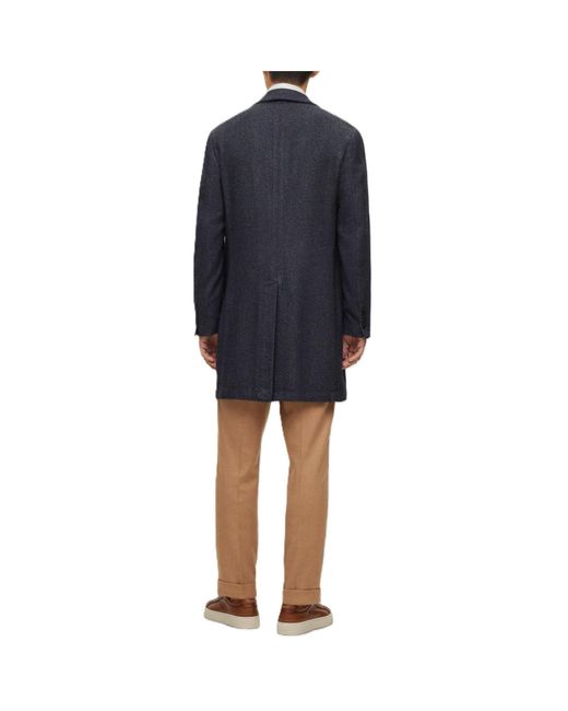 Boss Blue Casual Minimalist Blazer for men
