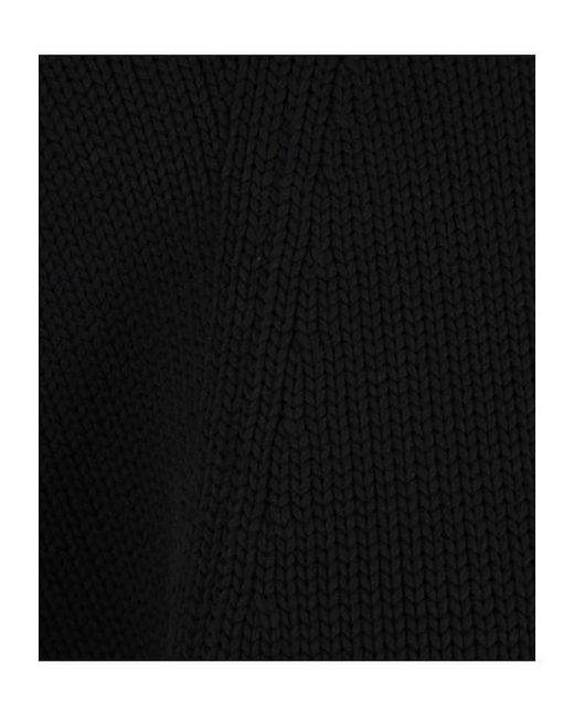 Comme des Garçons Black Crew Neck Knitwear