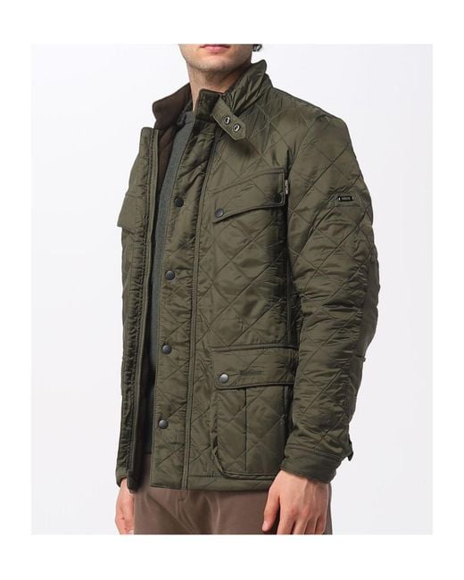Barbour Green Long-Sleeved Casual Jacket for men