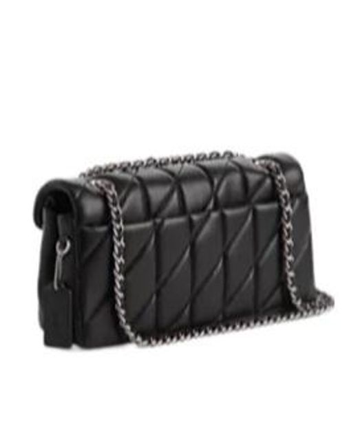 COACH Black Tabby Shoulder Backpack