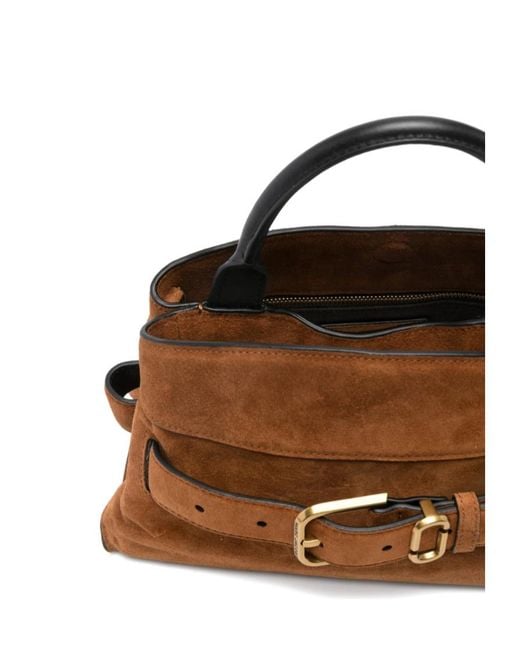 Marc Jacobs Brown Belted Small Top Handle Bag