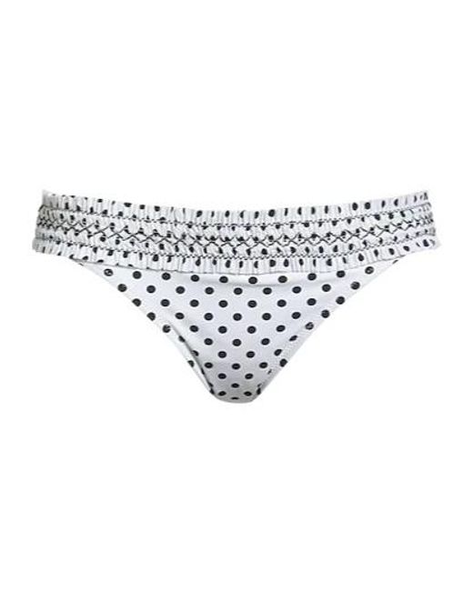 Tory Burch White Bikinis