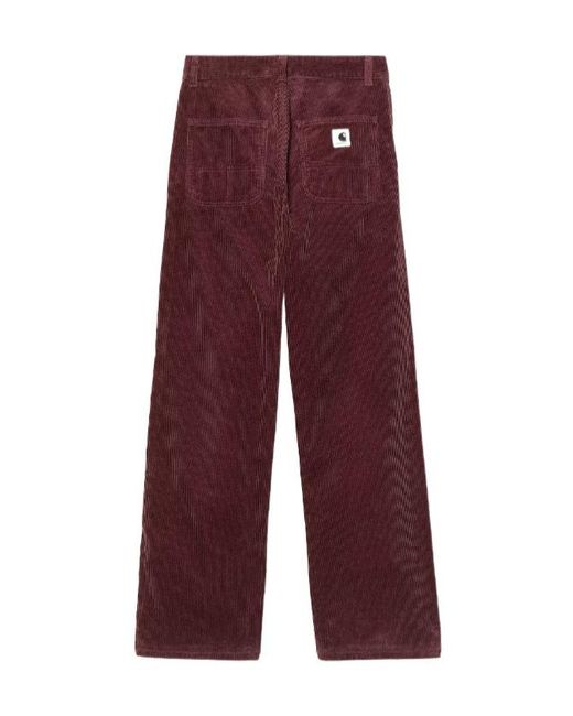 Carhartt Red W' Simple Pant