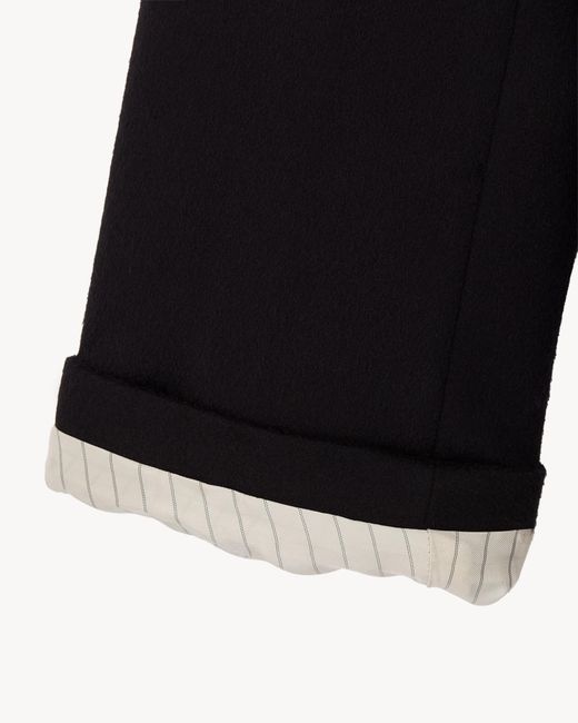 Saint Laurent Black Coat for men