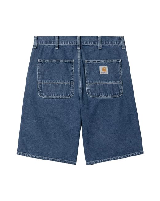 Carhartt Blue Simple Short for men