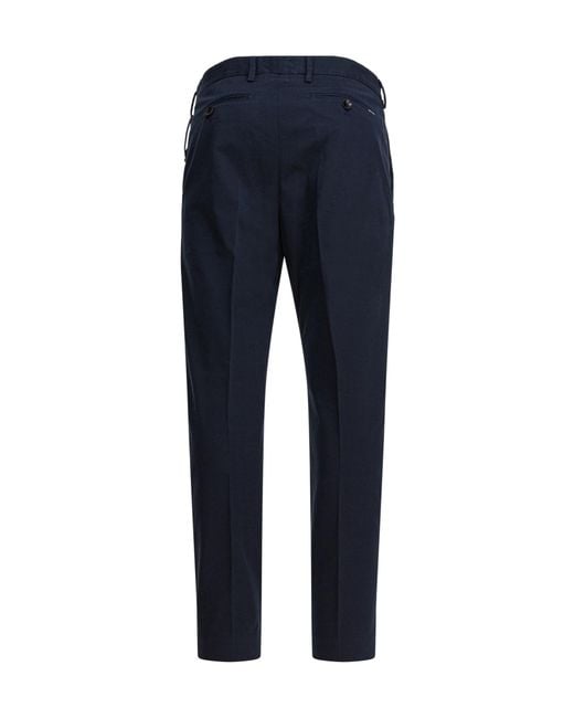 Tom Ford Blue Straight Leg Twill Chino Trousers for men