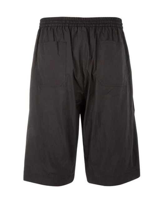 Valentino Black Vltn Stripe Shorts for men