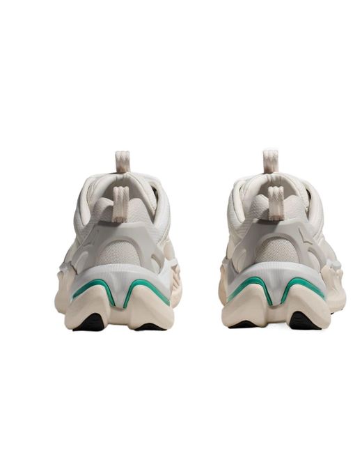 Hoka One One White Elevon X Lace-Up Sneakers for men