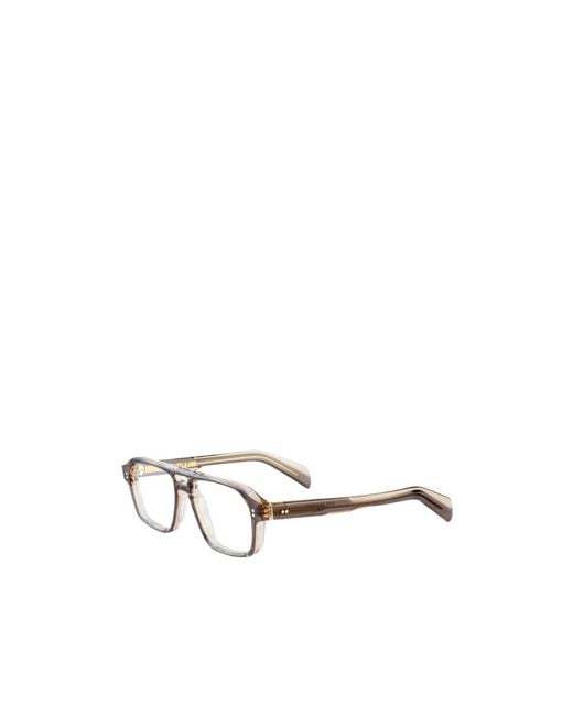Cutler & Gross Multicolor Geometric-Frame Non-Prescription Glasses for men