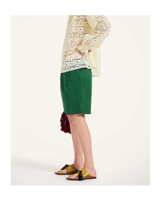 LaDoubleJ Green Tailored Shorts