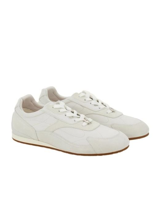 Ferragamo White Low Top Sneaker for men