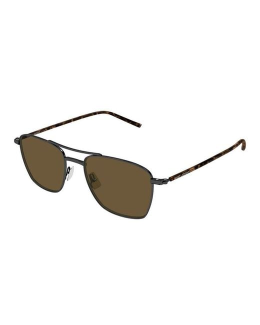Saint Laurent Multicolor Sl 866 Aviator Sunglasses for men