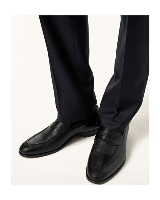 Loro Piana Black Lewis Walk Loafer for men