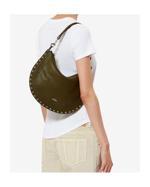Isabel Marant Brown Oskan Soft Zipped Bag