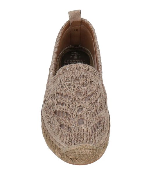 Brunello Cucinelli Brown Lightweight And Comfortable Straw Shoes